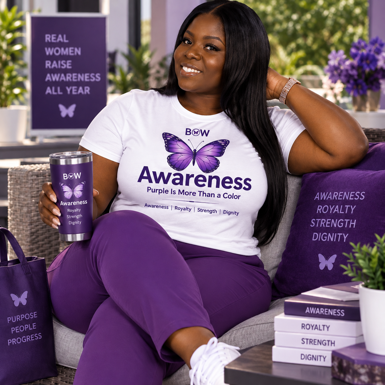 Purple Is More Than a Color Tee